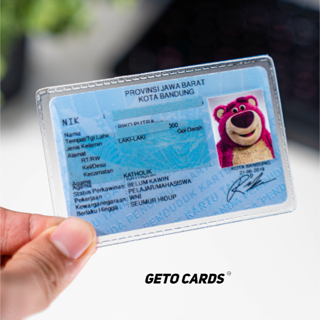 ELEN-13.5x19cm PVC Transparente Opaco Polaco Pasaporte Cubierta Tarjeta De Identificacion Funda