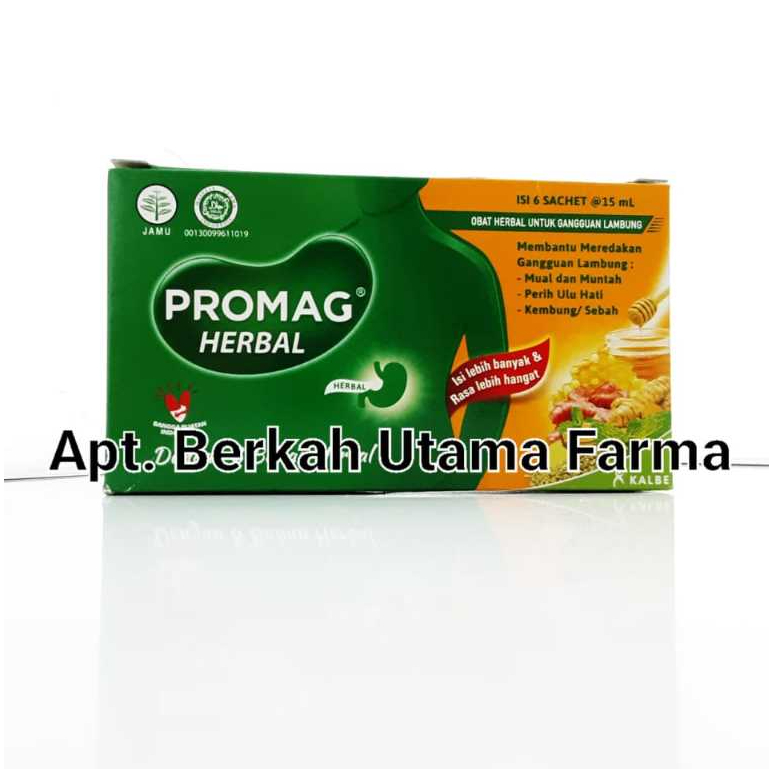 Jual Promag Herbal Cair 15 Ml - Box Isi 6 Sachet | Shopee Indonesia