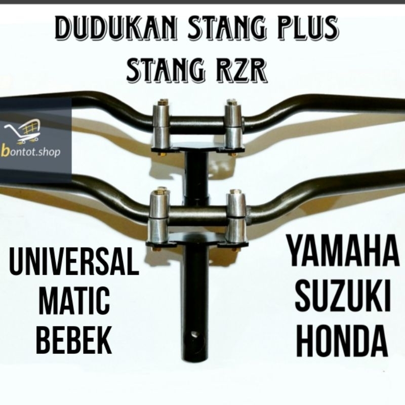 Jual Stang Rzr Plus Dudukan Road Race Universal Motor Honda Yamaha ...