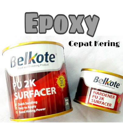 Jual Banyak Peminat Epoxy Belkote Pu K Epoxy Ml Primer Grey Surfacer Hardener Cat Dasar