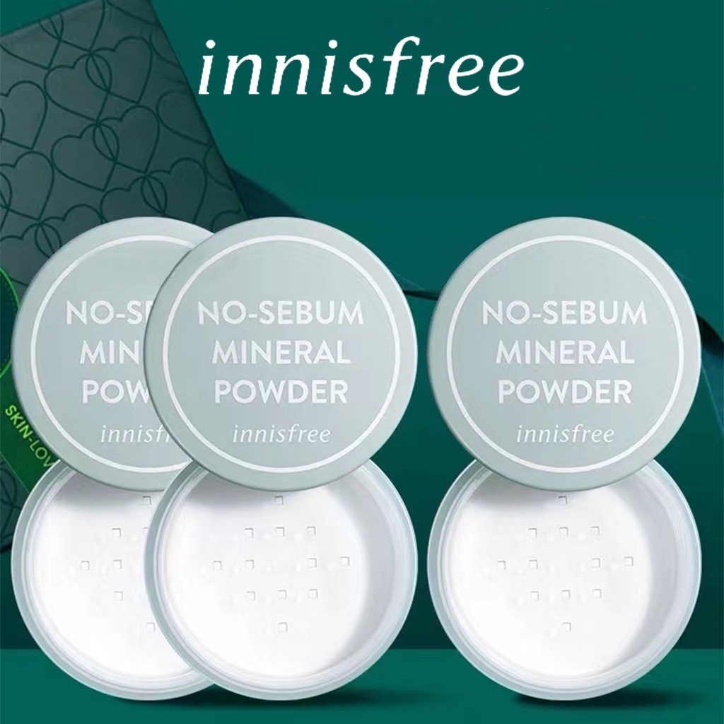 Jual 【ORI COD】 Innisfree No Sebum Mineral Powder 5Gr/Bedak Tabur Oil