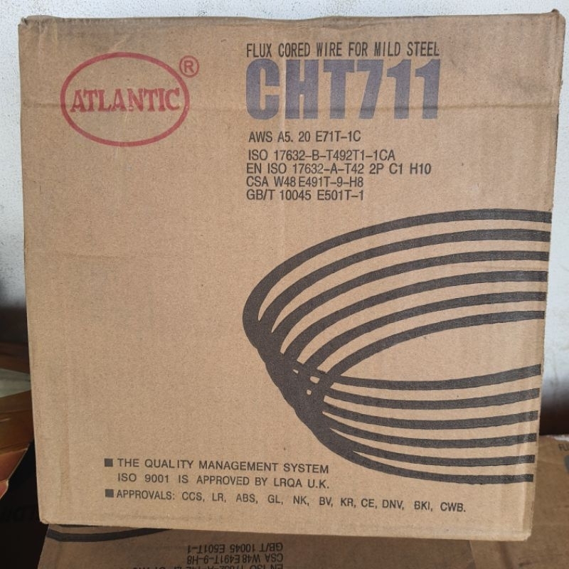 Jual Kawat Las MIG Flux Cored Atlantic CHT711 Kawat Las FCAW Atlantic ...
