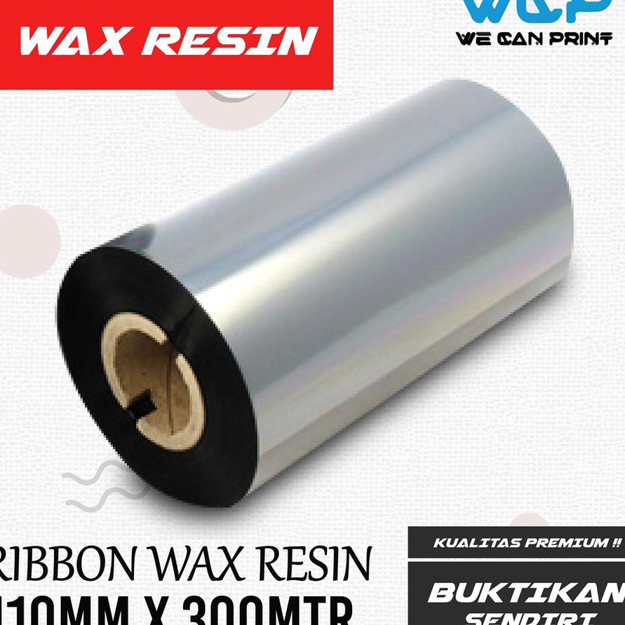 Jual Promo Ribbon Barcode Wax Resin X M Mm X Meter