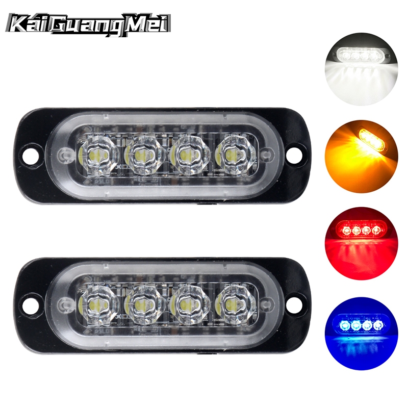 Jual Lampu Mobil/Lampu Samping LED 4SMD LED 12V/Lampu Darurat Trailer
