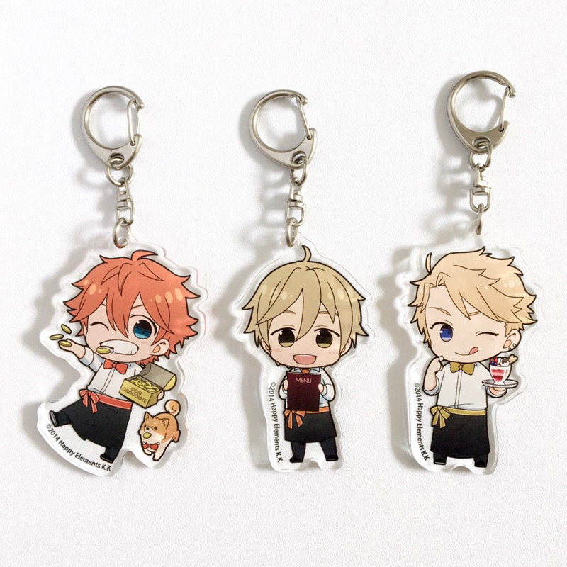 Jual Ensemble stars Animate Cafe Japan Acrylic Charm Keychain Keyholder