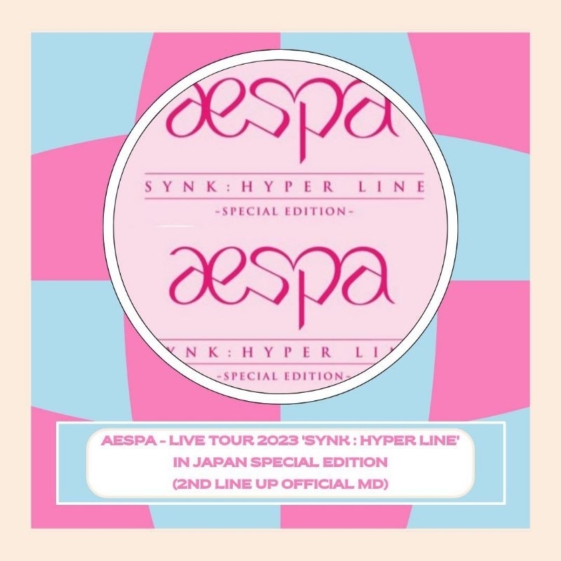 Jual AESPA - LIVE TOUR 2023 'SYNK : HYPER LINE' IN JAPAN SPECIAL ...