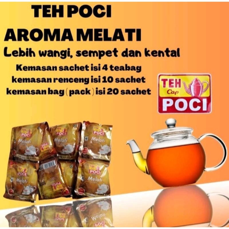 Jual Teh Poci Celup 1 Renceng 10 Sachet Shopee Indonesia