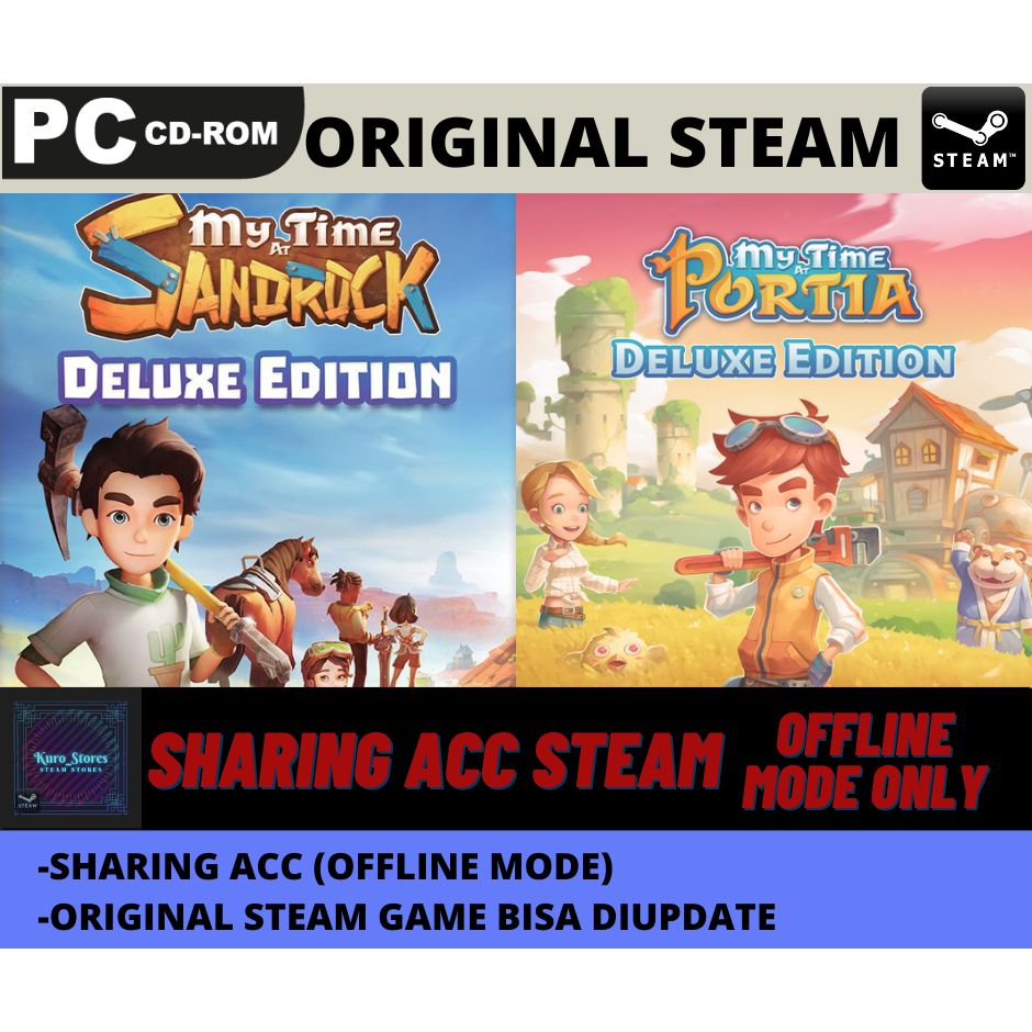 Jual My Time at Sandrock / Portia Deluxe Edition Steam Sharing Original ...