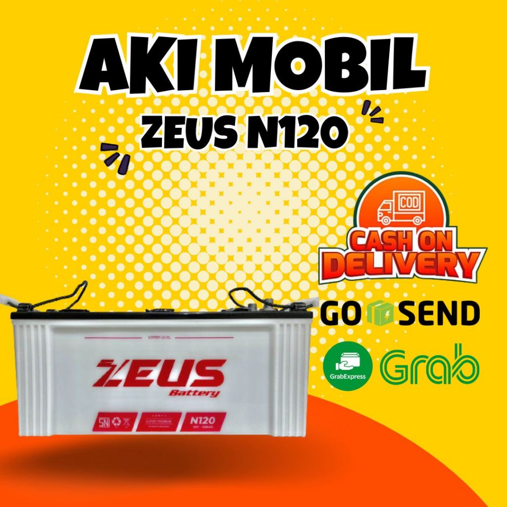 Jual AKI NISSAN CABALL TRUCK ZEUS N120 / 115F51 Aki Basah 12V / 120Ah