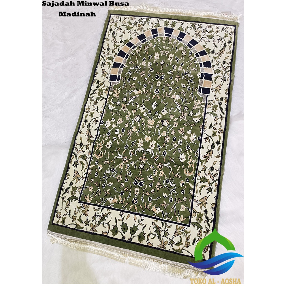 Jual Sajadah Rawdah/Motif Rawdah dengan busa-Original Madinah | Shopee ...