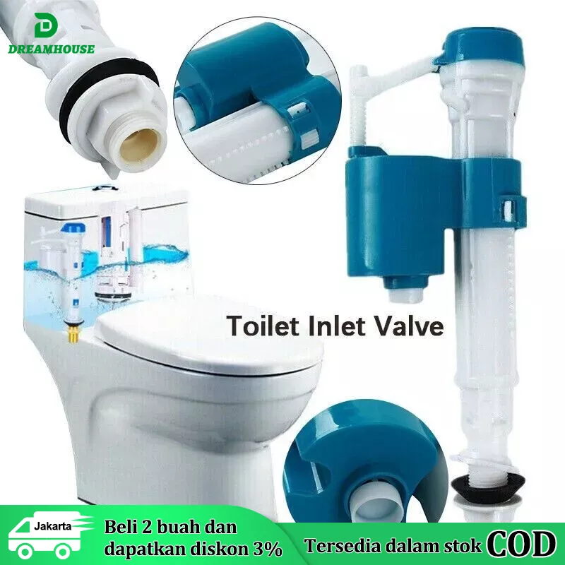 Jual Set Pelampung Air Kloset Duduk Tangki Toilet Full Set Sparepart Alat Tabung Closet Duduk