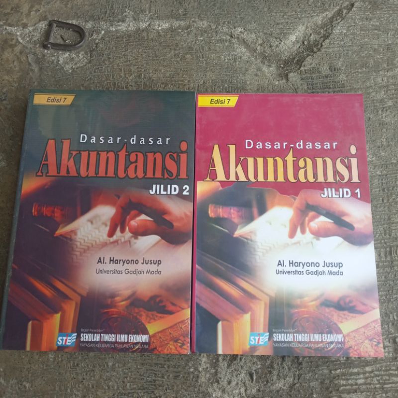 Jual Buku Dasar Dasar Akuntansi Haryono Jusup Jilid 1 And 2 Edisi 7