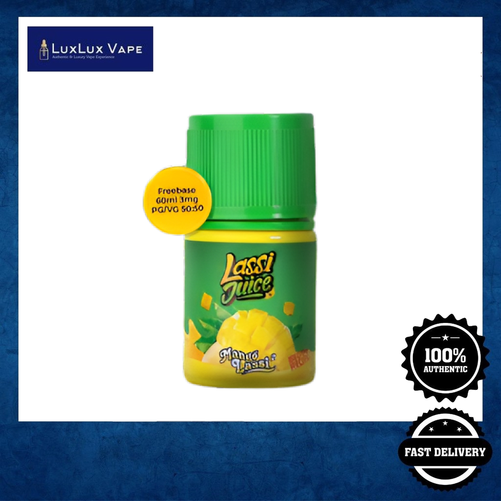 Jual LASSI JUICE MANGO LASSI 60ML AUTHENTIC by JVS | Shopee Indonesia