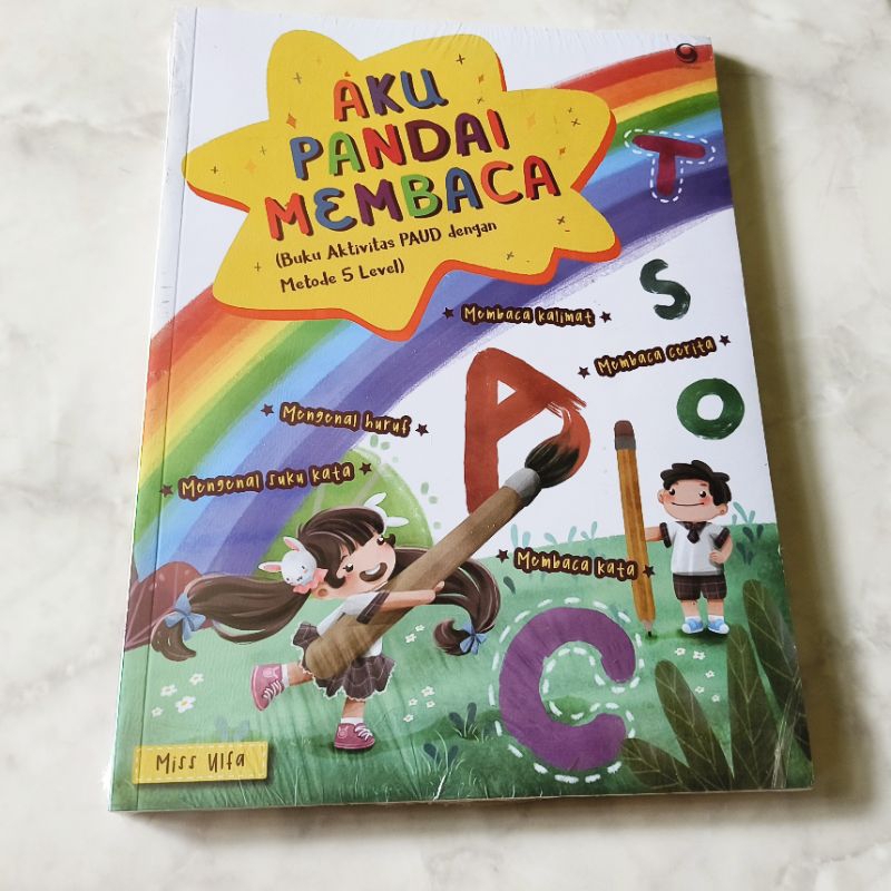 Jual Aku Pandai Membaca / Buku Aktivitas PAUD Dengan Metode 5 Level ...