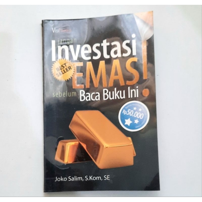 Jual Buku Investasi Emas sebelum Baca Buku Ini (Kondisi Second