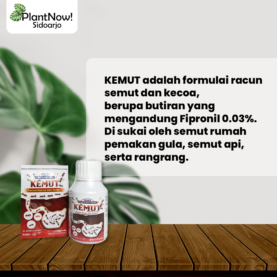 Jual Pembasmi Semut dan Kecoa FIPRONIL KEMUT Sachet 2 gr - 1 Pcs ...