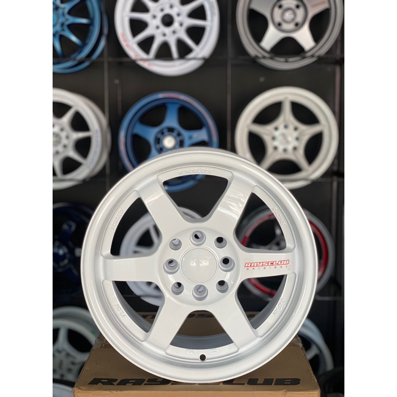 Jual Velg Racing Mobil Volk Rays TE37 R15 pcd 4x100 | Shopee Indonesia