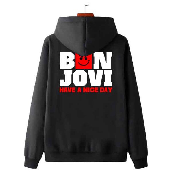 Bon jovi pink clearance hoodie