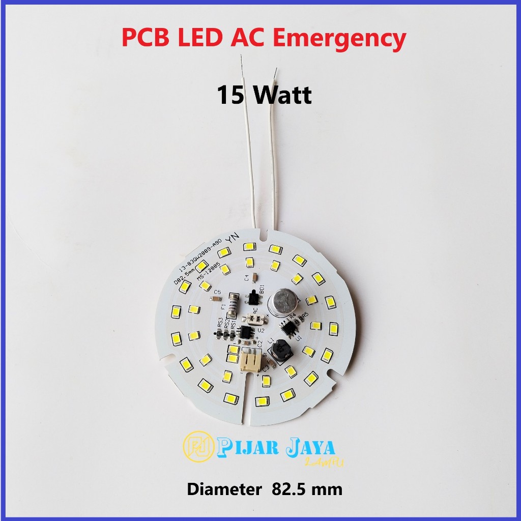 Jual PCB LED AC Emergency Watt Lengkap 7W 9W 12W 15W Mesin Lampu ...