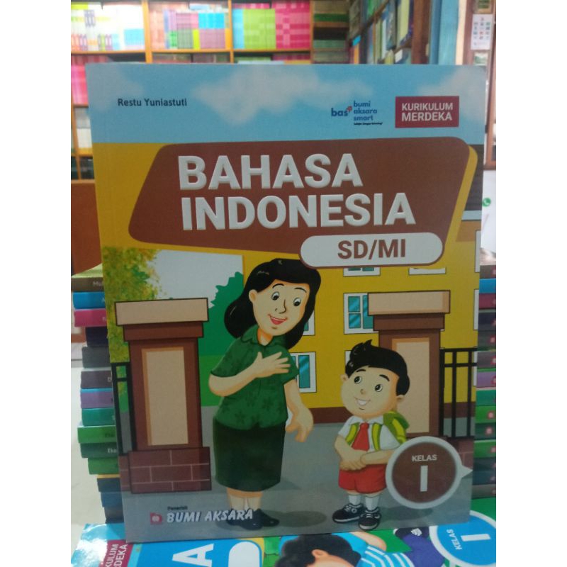 Jual BUKU BAHASA INDONESIA UNTUK SD KELAS 1 KURIKULUM MERDEKA. ORIGINAL ...