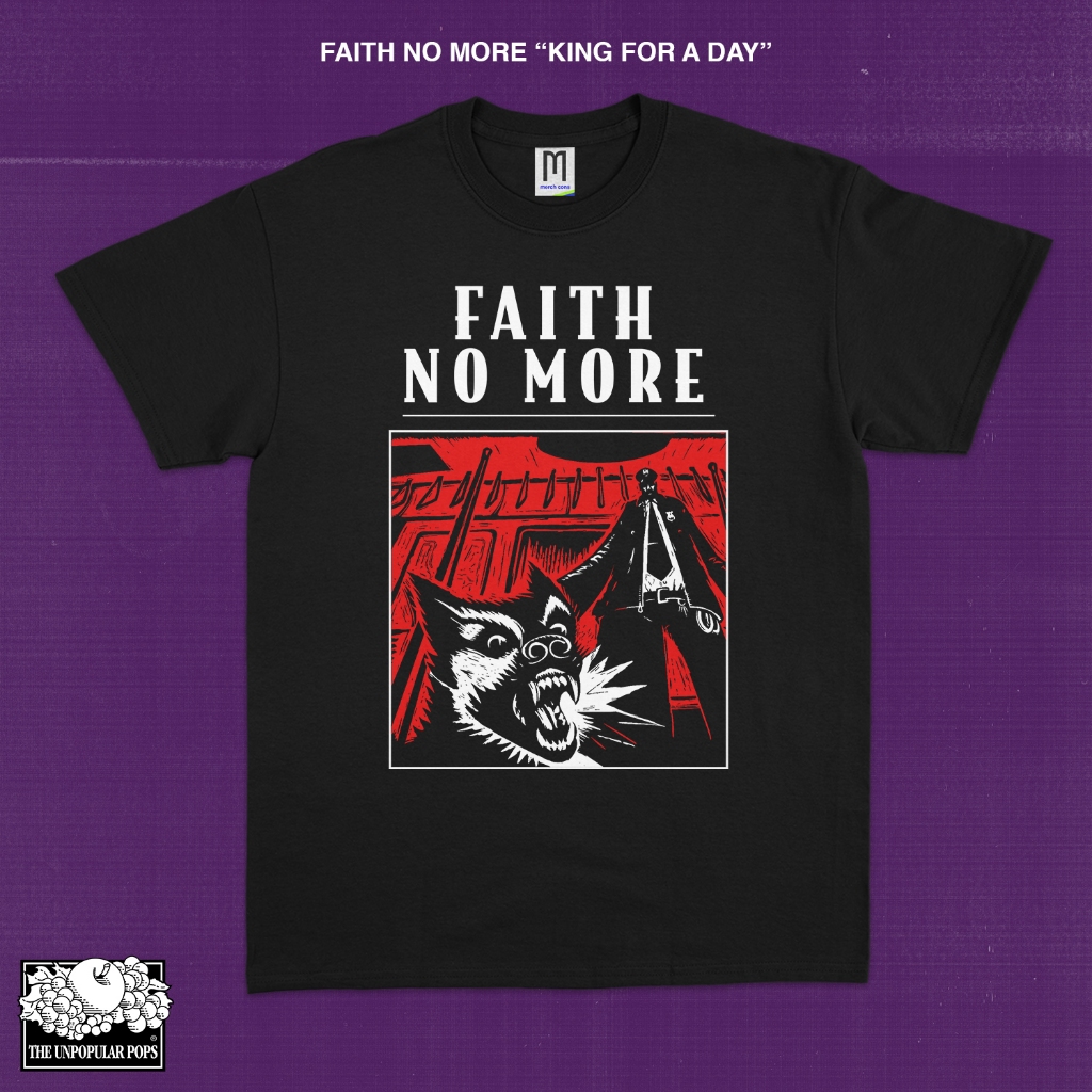 Jual Kaos T Shirt Baju Band FAITH NO MORE King For A Day Shopee 