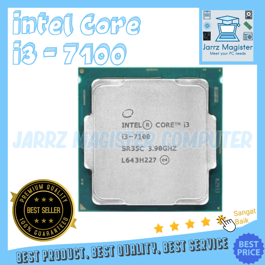 Intel Core i3-7100 3.90GHz ソケットLGA1151 - CPU