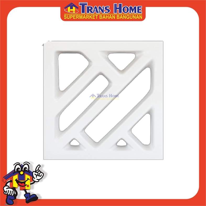 Jual Ventilasi Udara / Roster Ro-158B Eco 1, 3, 4, 5, 6, 7 Putih ...