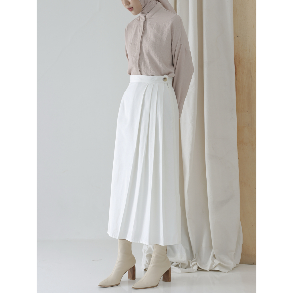 Jual Kandiya by Aska Label - Rok wanita katun rok panjang korean style