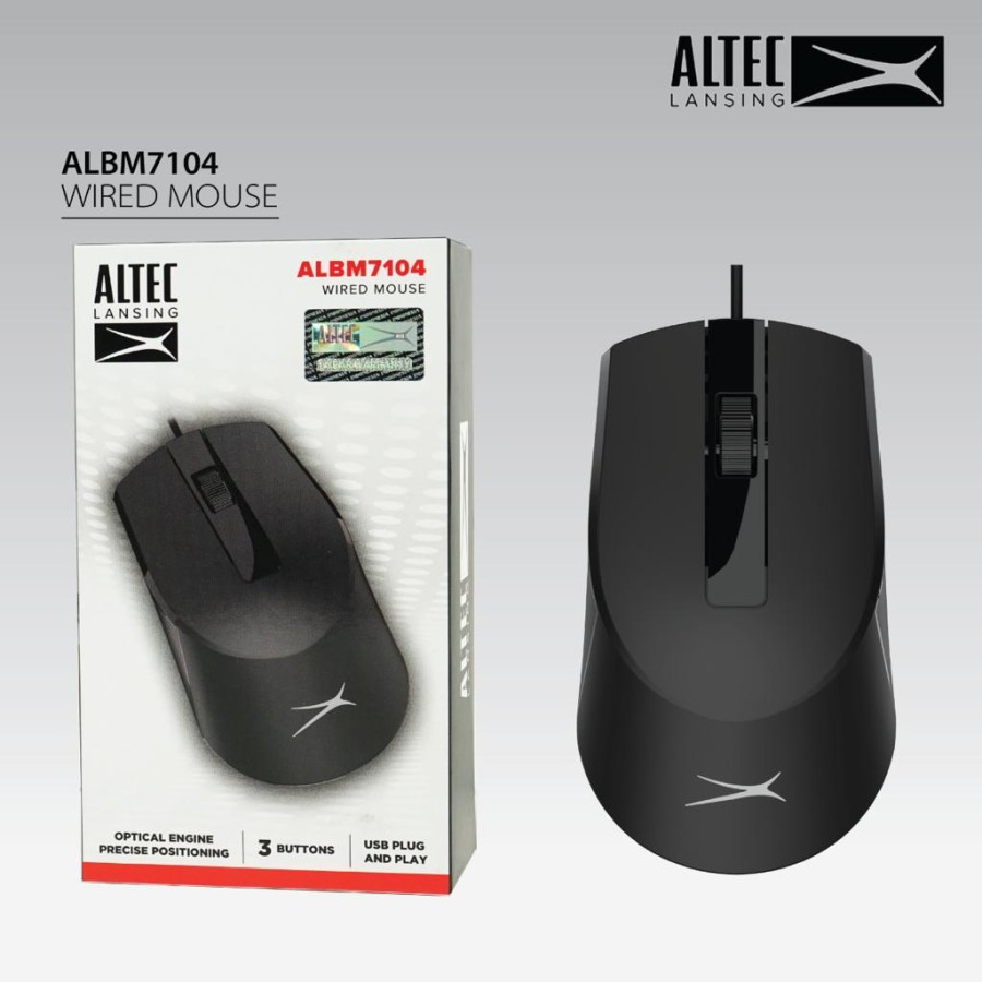 Jual MOUSE ALTEC ALBM 7104 USB | Shopee Indonesia