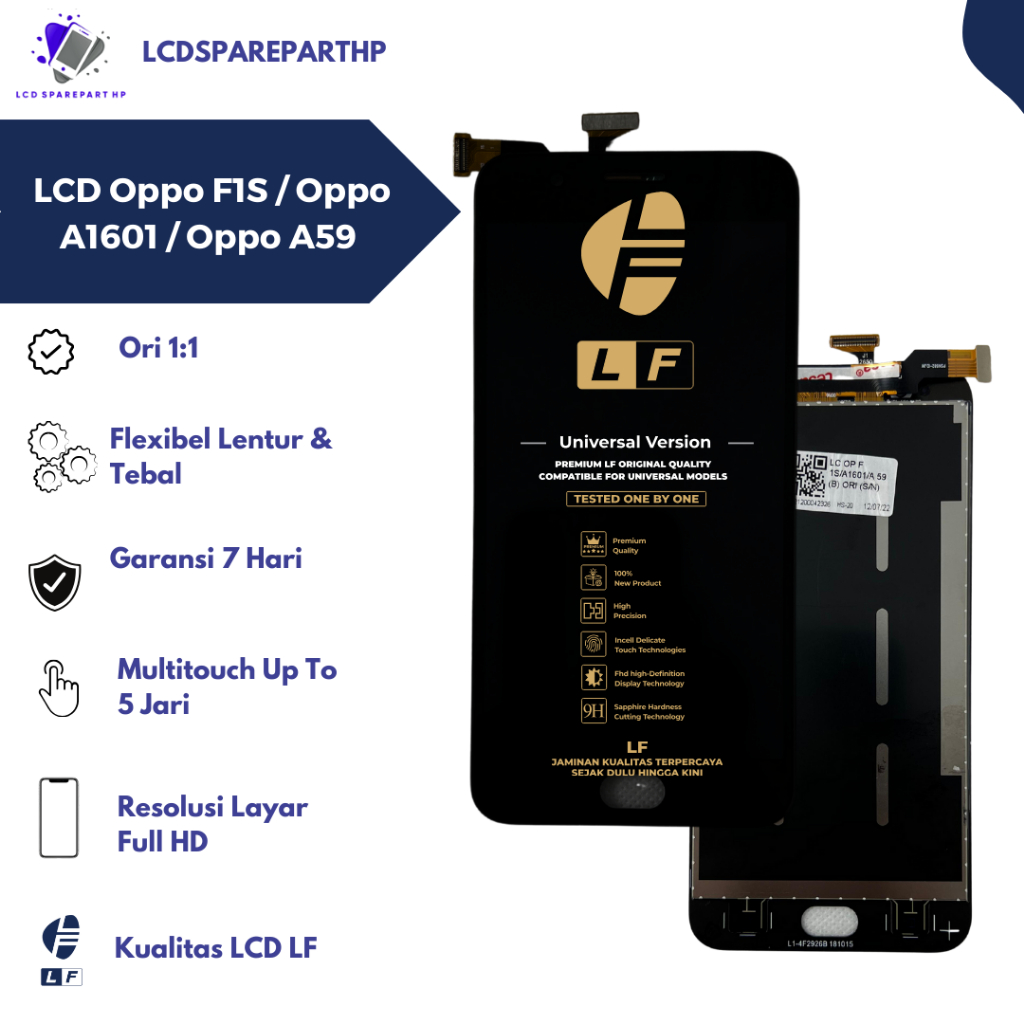 Écran Tactile LCD Original Neuf Pour Oppo F1s (A1601) Et Oppo A59 - Vendeur Pro