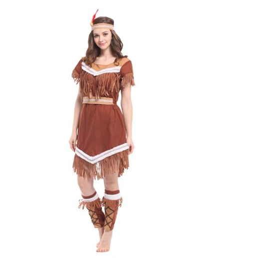 Jual Kostum Pocahontas Indian Berburu Camping Adult Kids Costumes ...