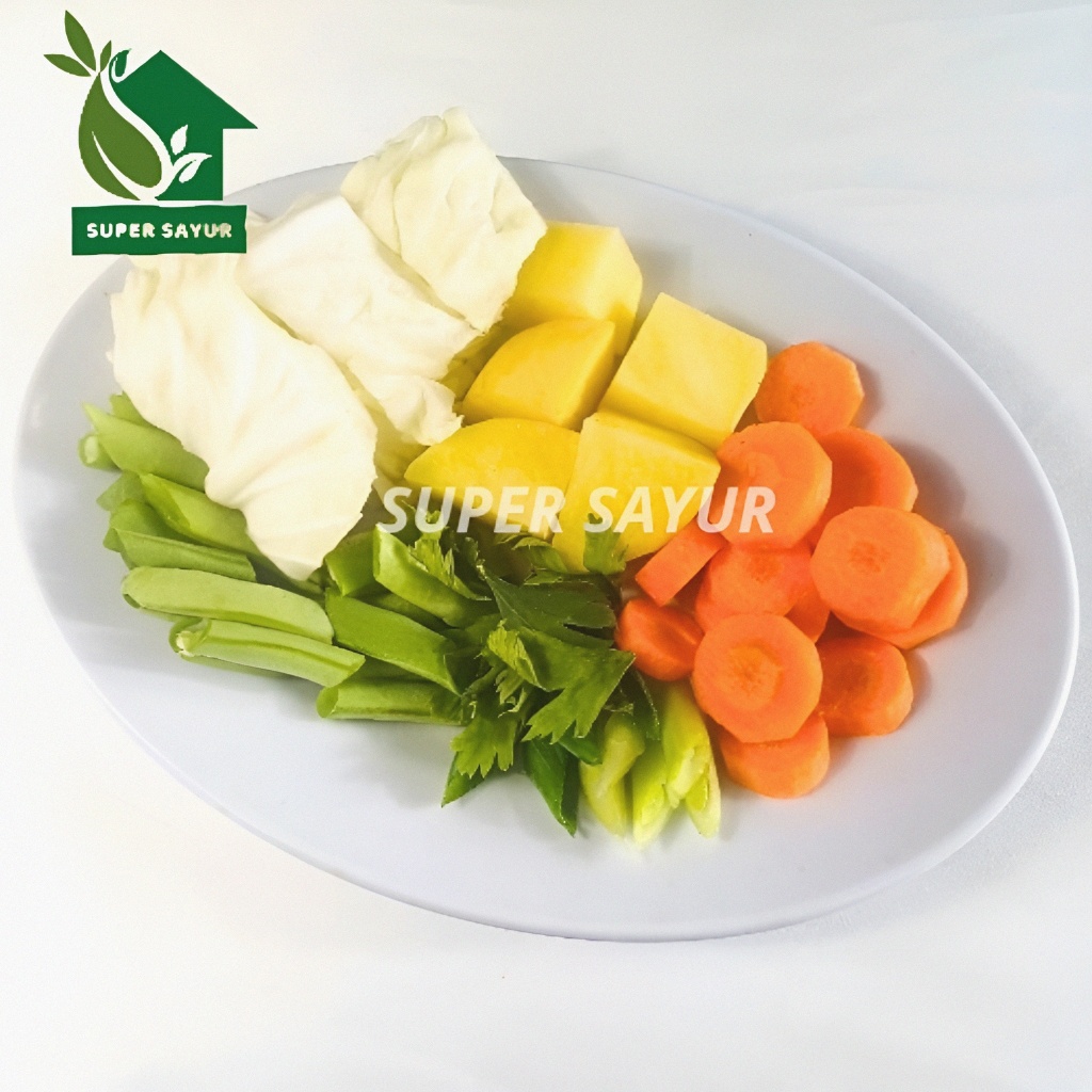 Jual Paket Sayur Potong Sop Lodeh Asem Segar Siap Masak Super Sayur