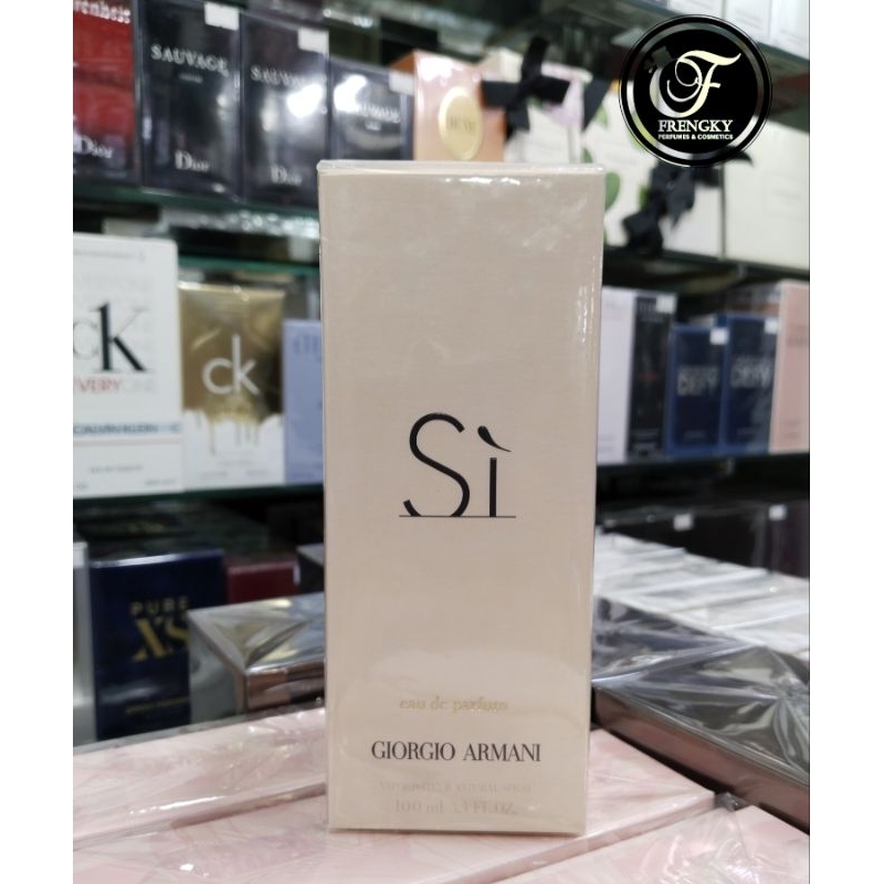 Jual GIORGIO ARMANI SI EDP 100ML Shopee Indonesia