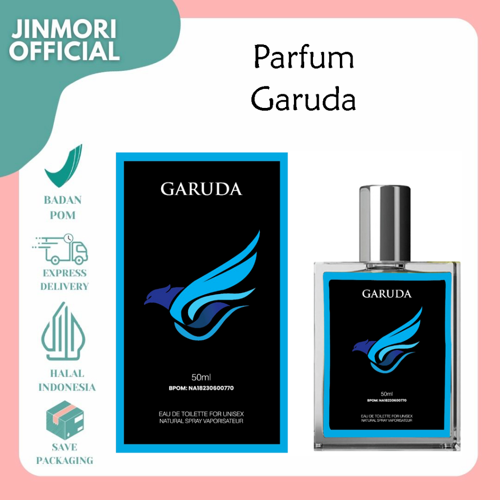 Jual JM - [BPOM] Eau De Parfum Garuda 50ml Premium / Parfum Garuda