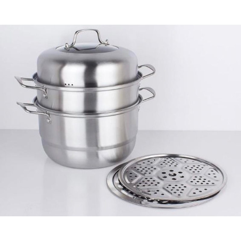 Jual PANCI SUSUN STAINLESS ALASKA STEAMPOT 3T BMW PANCI READY STOK