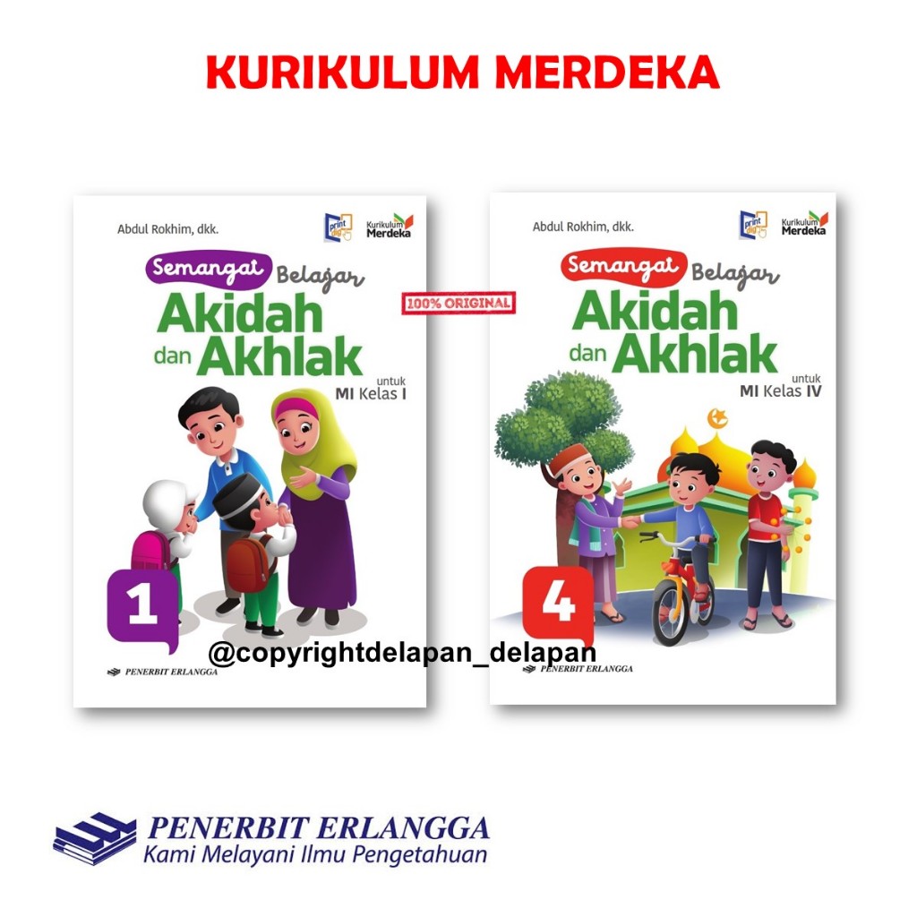 Jual Semangat Belajar Akidah & Akhlak MI Kelas 1 4 Kurikulum Merdeka ...