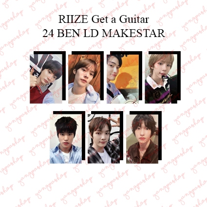 RIIZE Get A Guitar Amazon 限定 トレカ アントン Pocamarket, RIIZE ANTON Get A Guitar Amazon Exclusive