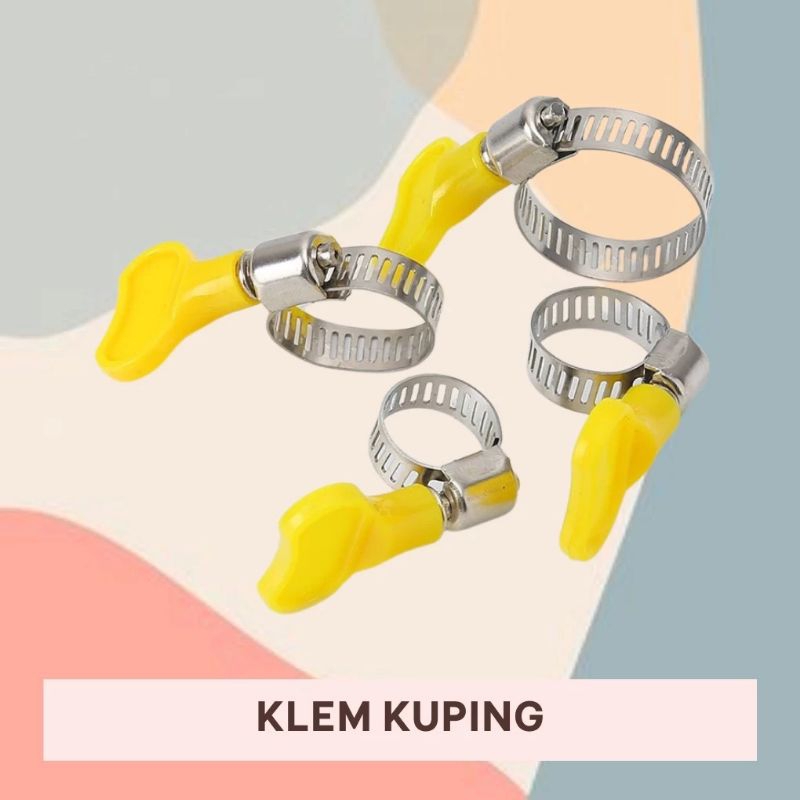 Jual Klem Selang Gass Klem Selang Air Uk Inch Universal Shopee