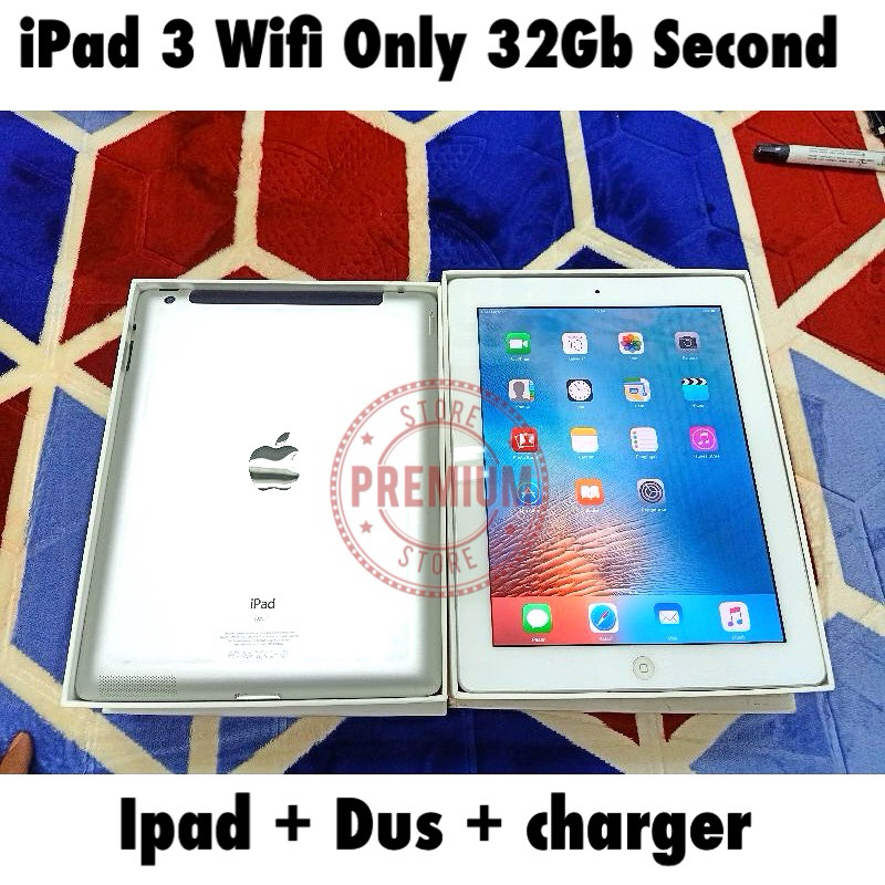 Jual iPad 3 Murah iPad Murah iPad 3 Wifi 32Gb Second Mulus IPad 3 Wifi