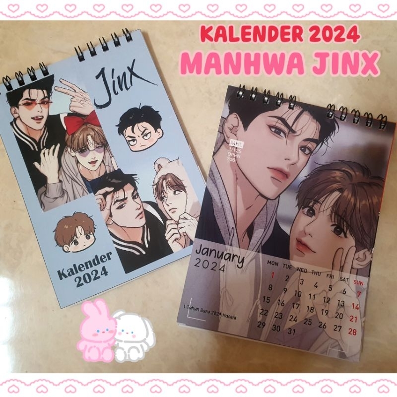 Jual kalender JINX 2025 (yaoi/shounen ai manga/manhwa/webtoon) Shopee