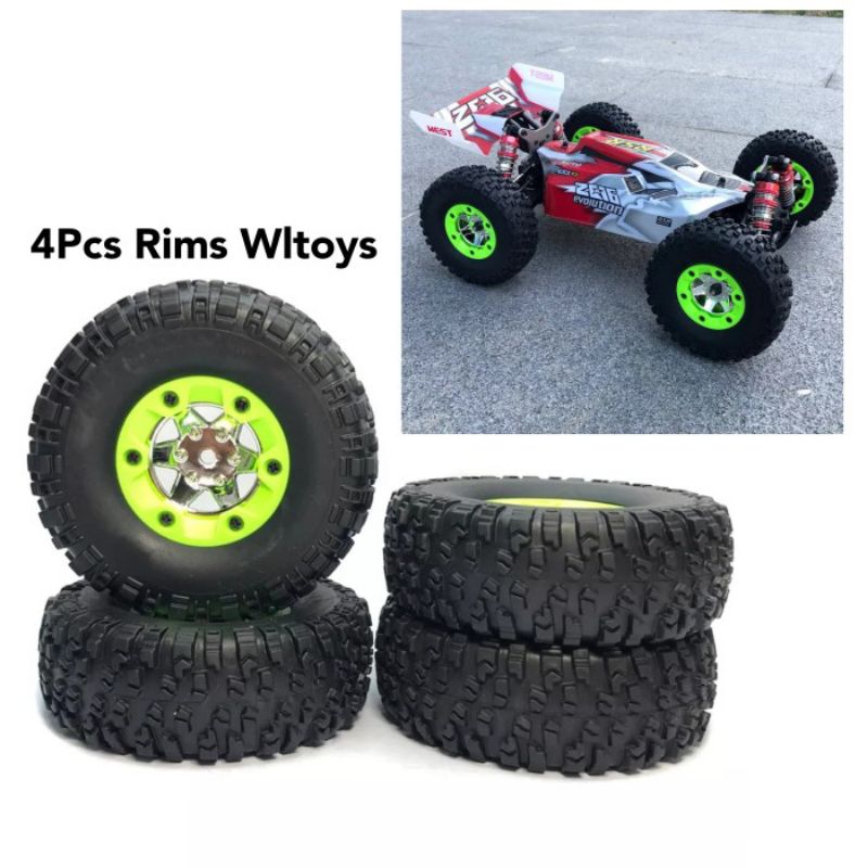 Tires Wltoys Rc 12428 Jual For Wltoys 12428 124019 124018 144001 - Main Image