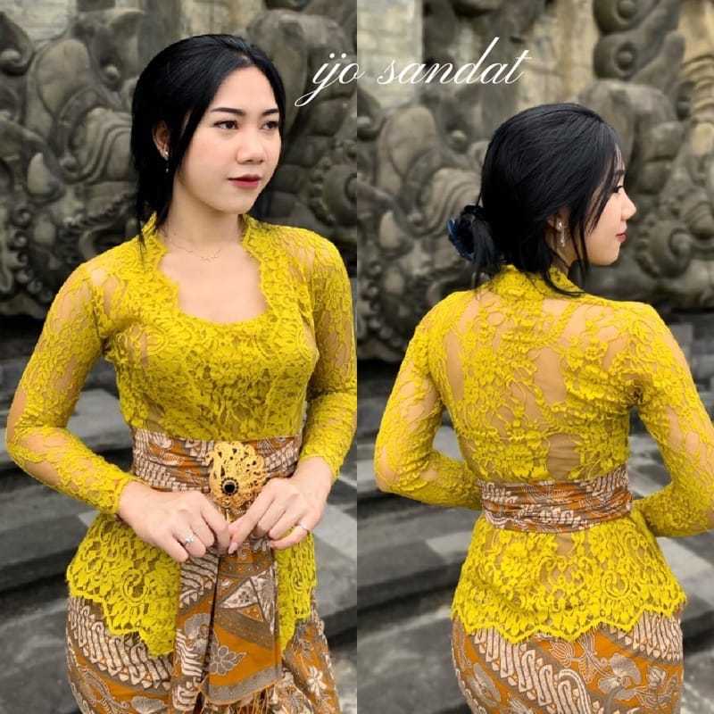 Jual (TERLARIS) Kebaya Brokat bali Sofia, Atasan Kebaya kutu baru