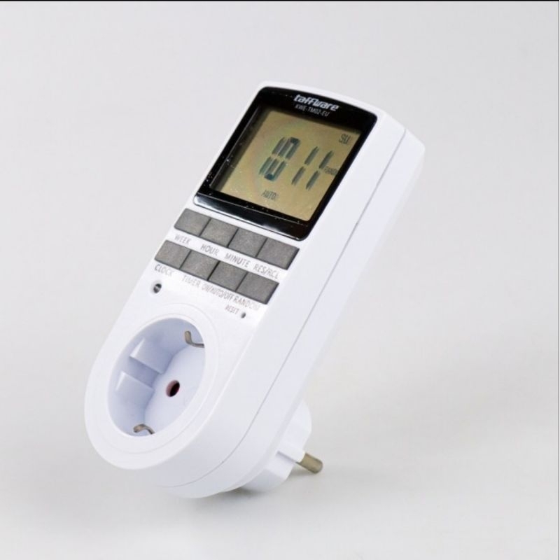 Jual Stop Kontak Digital Timer Switch Programmable | Shopee Indonesia