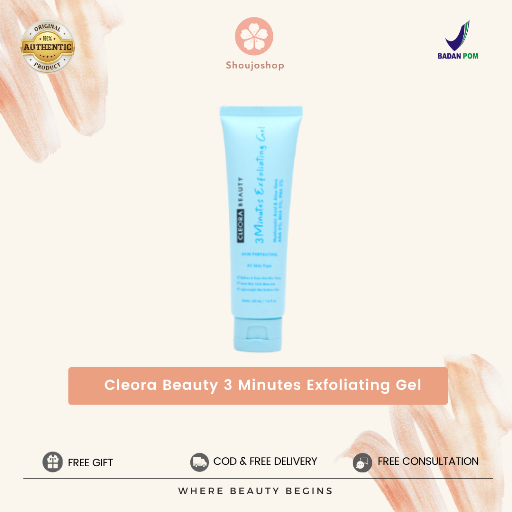 Jual [SOJOYW] READY SIAP KIRIM Cleora 3 Minutes Exfoliating Gel 50 ml