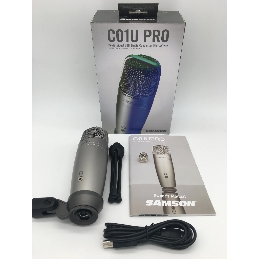 Jual Samson C01U Pro Microphone Condenser USB | Shopee Indonesia