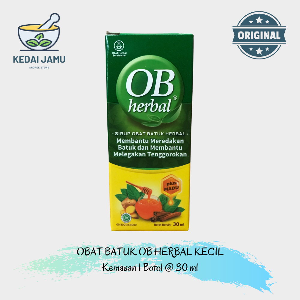 Jual Obat Batuk Ob Herbal Ukuran Ml Kecil Shopee Indonesia