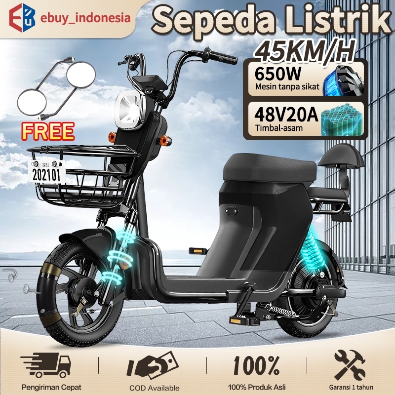 Jual Sepeda Listrik/Sepeda Motor Listrik/Baterai Tahan Lama 48V20A