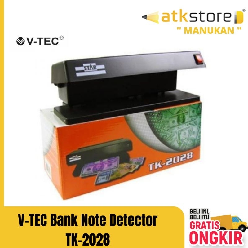 Jual V TEC Bank Note Detector TK-2028 Mesin Deteksi Uang | Shopee Indonesia