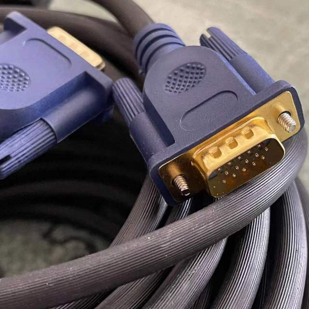 Jual KABEL VGA 10M HIGH QUALITY (GOLD PLATED) / VGA 10 METER / VGA 10 M ...