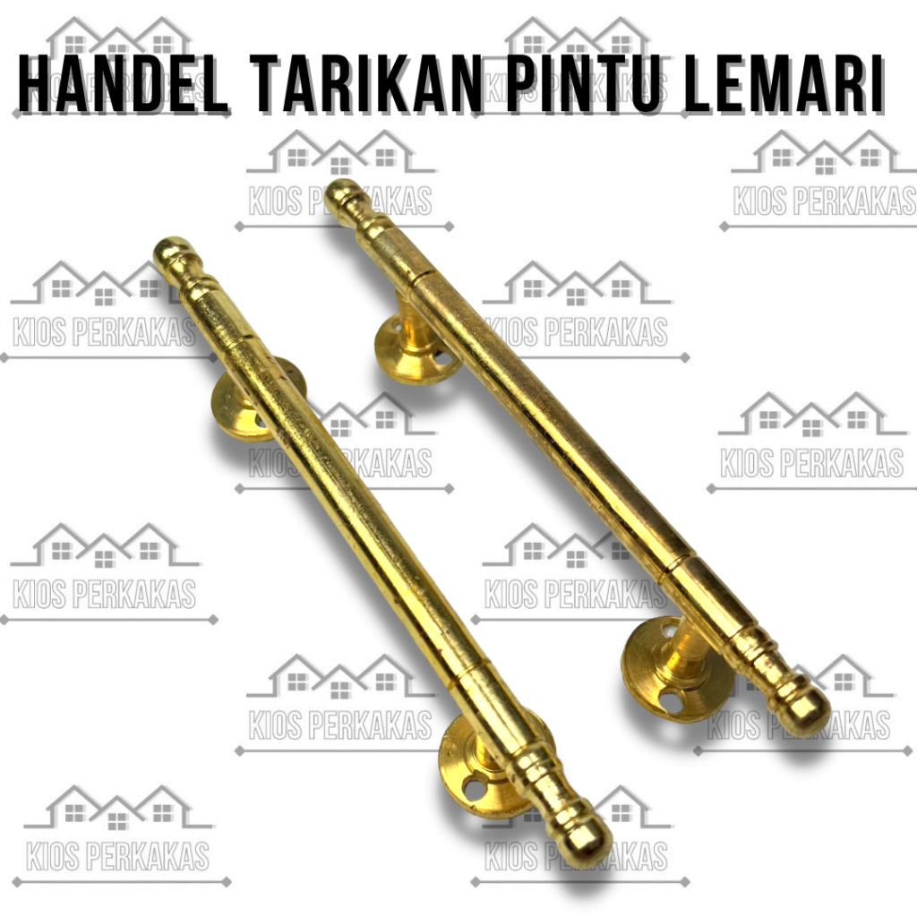 Jual Handle Tarikan Gagang Pintu Lemari Laci Bahan Kuningan Gagang Laci Pintu Lemari Pegangan